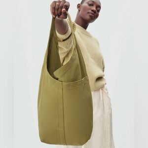 Everlane Canvas Teardrop Tote